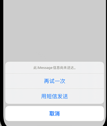 海头镇apple维修iPhone上无法正常发送iMessage信息