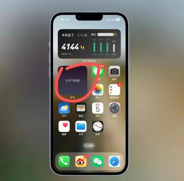 海头镇苹果手机维修分享:iOS16主屏幕天气小组件无法正常工作怎么办？ 
