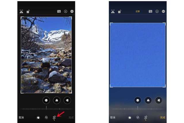 海头镇苹果手机维修分享iPhone手机如何使用裁剪功能隐藏照片 